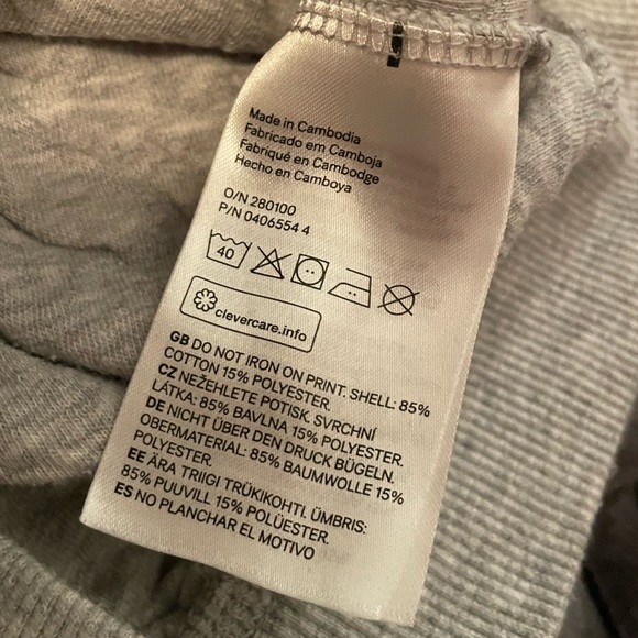 H&M Infant “stay cool” sweatshirt w/reinforced elbows-Great used cond-Sz 6-9 mo - Picture 7 of 8